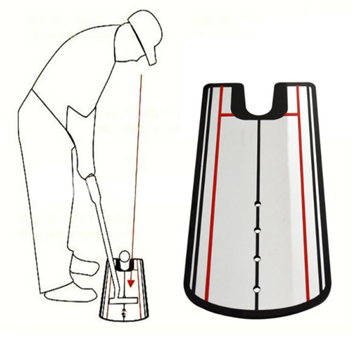 The Golf Bloom Putting Alignment Mirror