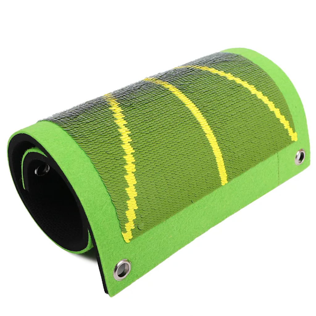 The Golf Bloom Swing Path Trainer Mat