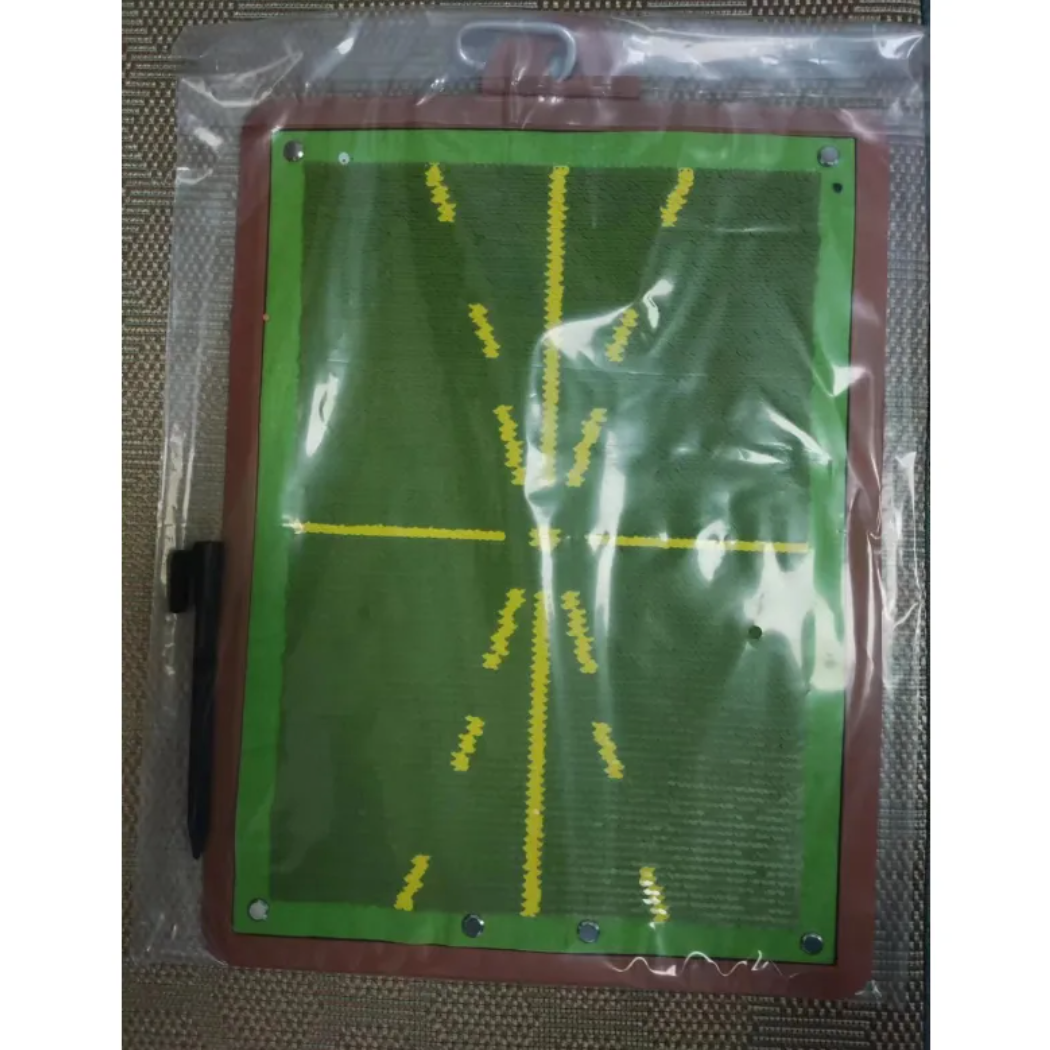 The Golf Bloom Swing Path Trainer Mat